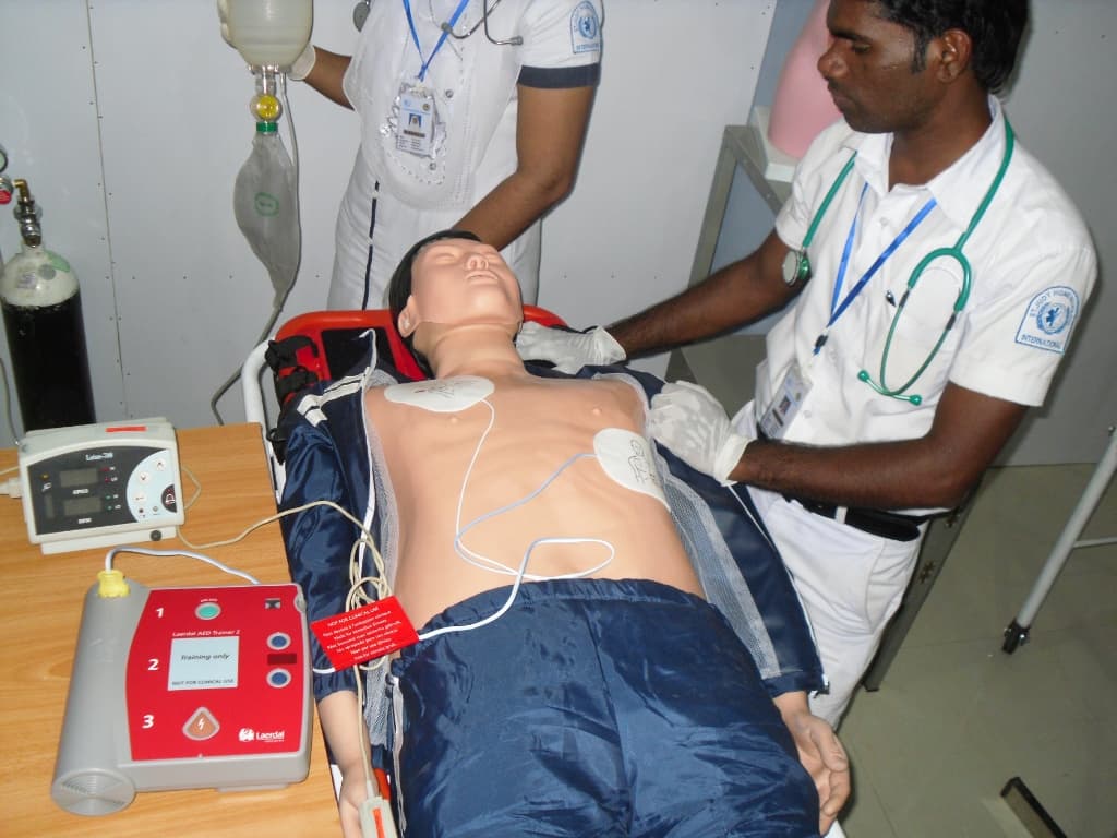 Defibrillator (AED) & Resuscitation Equipment Practical
