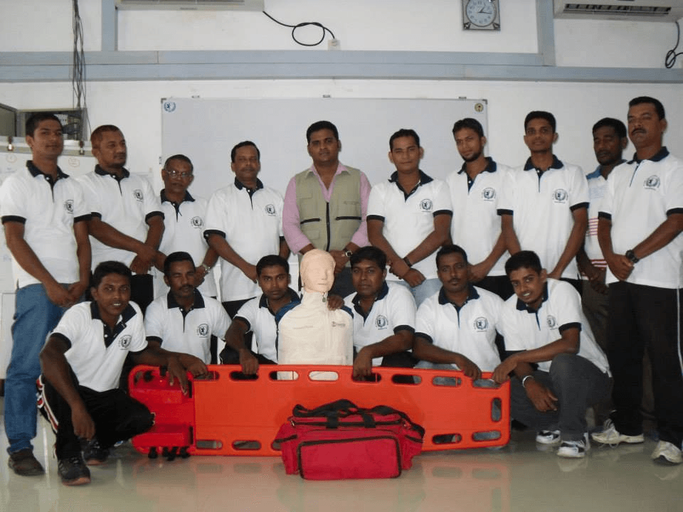 St. Judy Paramedic Batch Group Photo with Rescue Stretcher